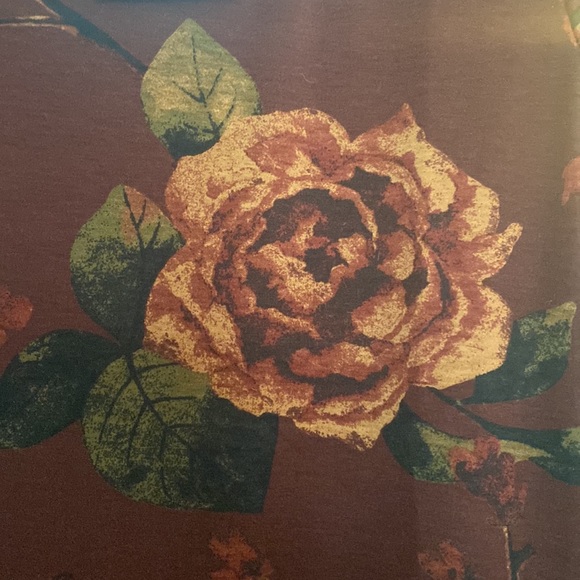 Lularoe fall floral Emily dress - Picture 3 of 6